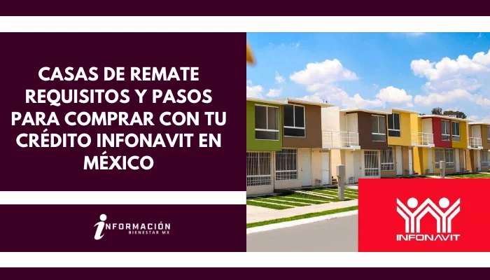 Casas de Remate: Requisitos y Pasos para Comprar con tu Crédito Infonavit en México