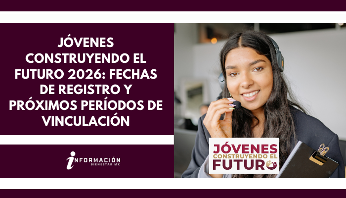 Jóvenes Construyendo el Futuro 2026: Fechas de registro y próximos períodos de vinculación