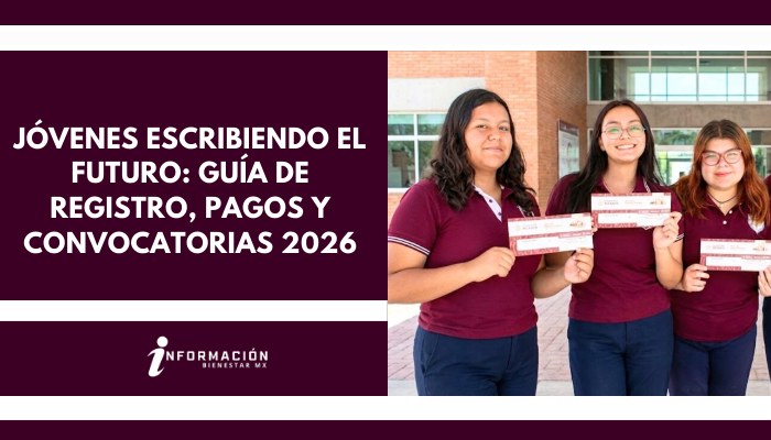 Jóvenes Escribiendo el Futuro: Guía de Registro, Pagos y Convocatorias 2026