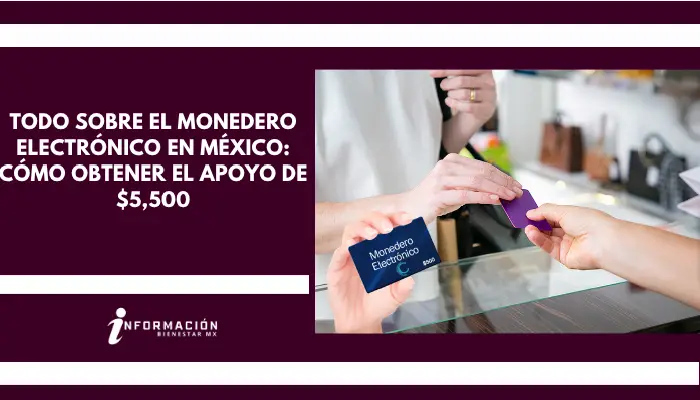 Todo sobre el Monedero Electrónico en México: Cómo Obtener el Apoyo de $5,500