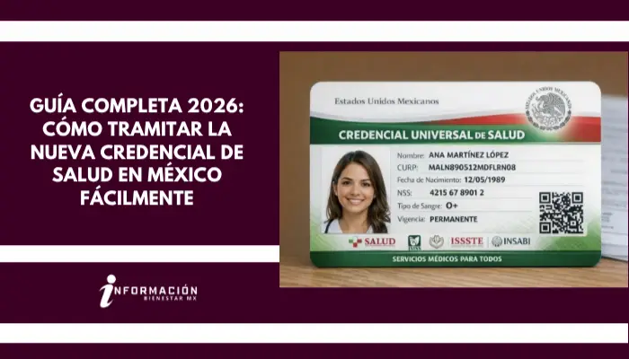 Guía Completa 2026: Cómo Tramitar la Nueva Credencial de Salud en México Fácilmente