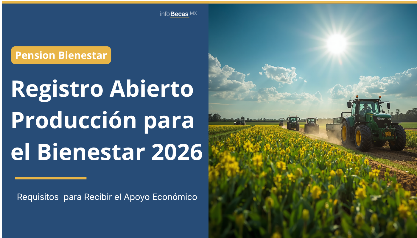 Registro Abierto Producción para el Bienestar 2026: Requisitos Completos para Recibir el Apoyo Económico