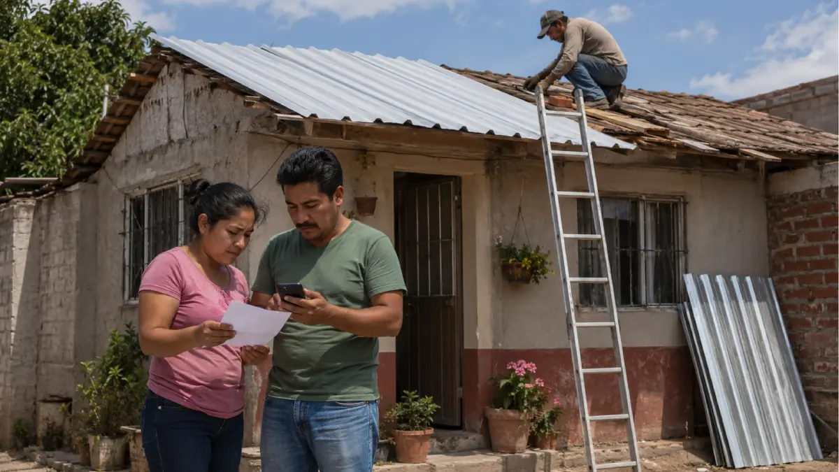 Techo Firme 2026: cómo solicitar el apoyo para cambiar tu techo